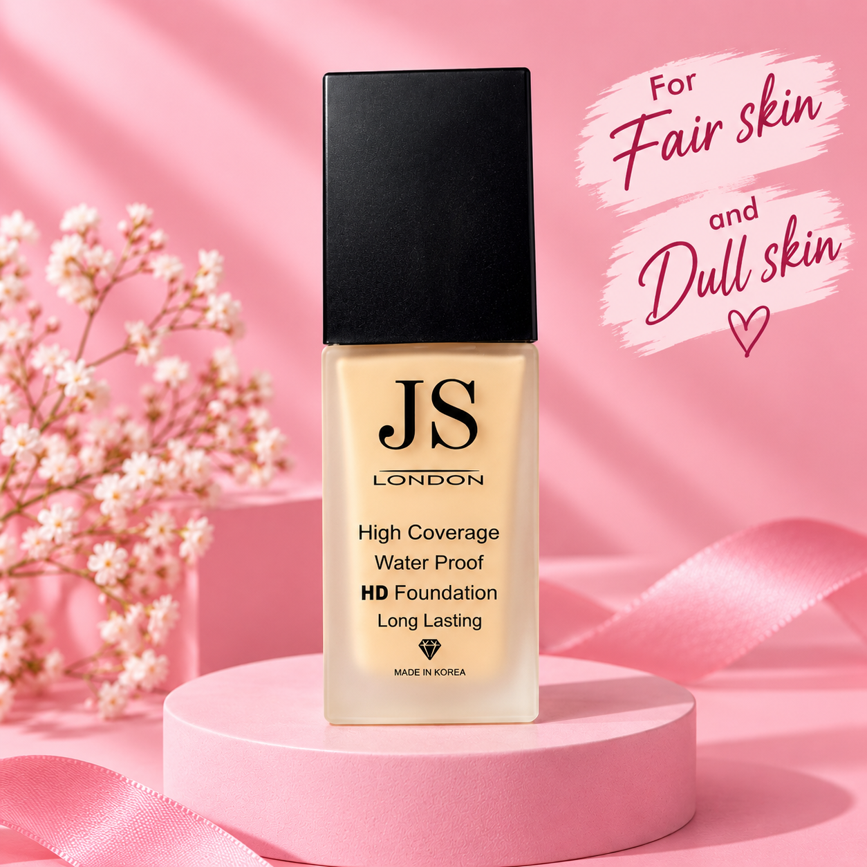 JS Foundation - Dull & Fair Skin