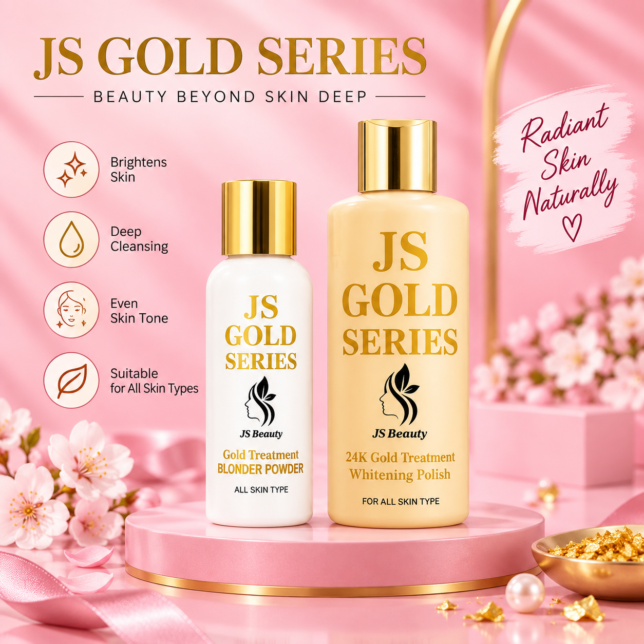 JS Gold Skin Polish 300ml